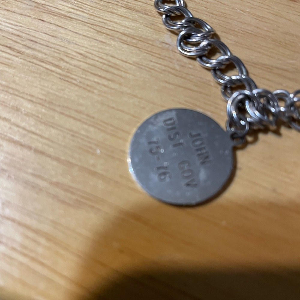 Vintage Source Unknown Silver Charm Bracelet - image 2